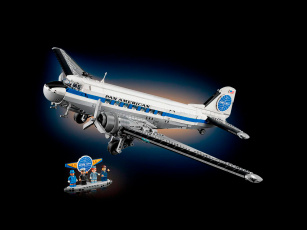 Конструкторы LEGO Icons 11378 Авиалайнер Douglas™ DC-3™ PAN AM®, фото маленькое