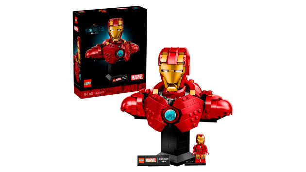 Конструкторы LEGO Super Heroes 76327 Бюст Железного человека MK4, фото большое 2