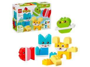 Конструкторы LEGO DUPLO® 10477 Милые питомцы, 3в1, фото 2