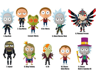 Monogram MN74050 Rick and Morty 3D Foam Bag Clip, Series 3, фото 2