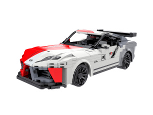 Конструкторы CaDA C51098W Гоночный автомобиль Toyota GR Supra GT4 1:20, фото 1
