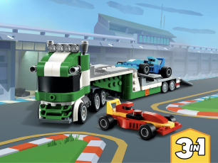 Конструкторы LEGO Creator 31113 Транспортировщик гоночных автомобилей, фото 1