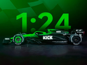 Конструкторы CaDA C55082W Гоночный болид Kick Sauber Formula 1 Team C45-2025, фото 1