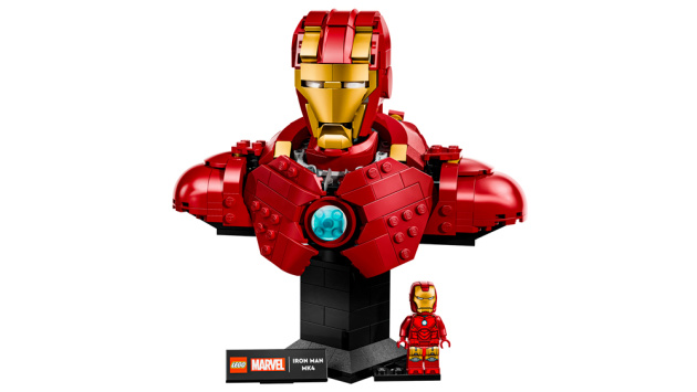 Конструкторы LEGO Super Heroes 76327 Бюст Железного человека MK4, фото большое