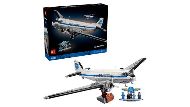 Конструкторы LEGO Icons 11378 Авиалайнер Douglas™ DC-3™ PAN AM®, фото большое 2