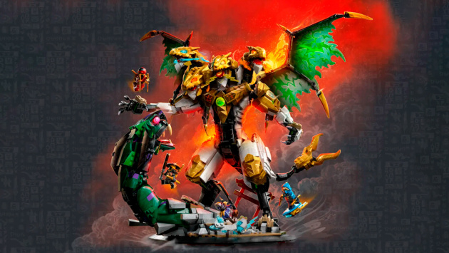 Конструкторы LEGO Ninjago 71872 Битва Ультра-Дракона, фото большое