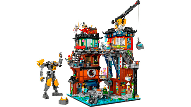 Конструкторы LEGO Ninjago 71837 Мастерские Ниндзяго-Сити, фото большое 2