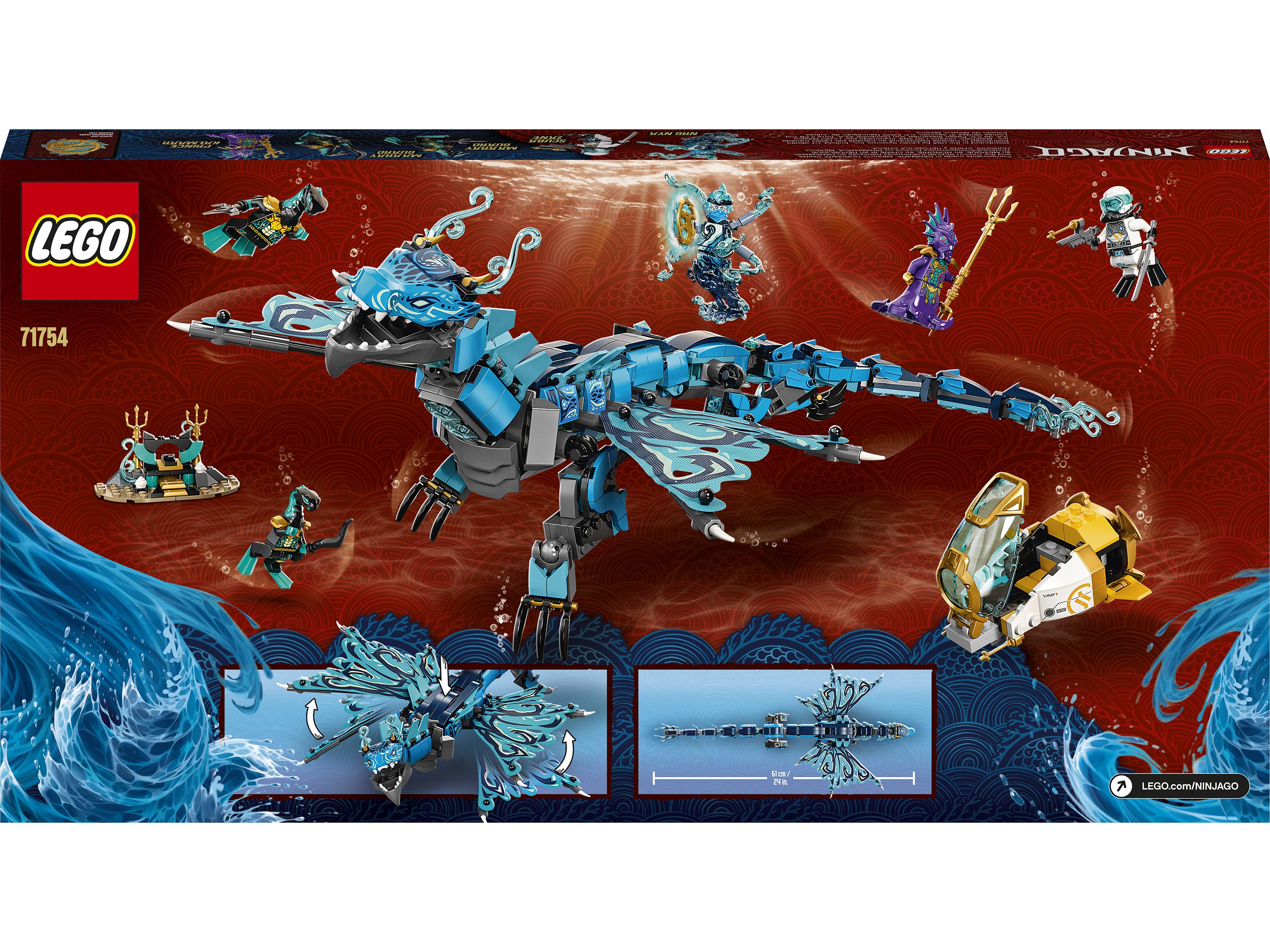 Ninjago водный дракон. Конструктор LEGO Ninjago 71754 Водный дракон. LEGO Ninjago 71754 Водный дракон. Лего 71754 Водный дракон. Ninjago 71754 Водный дракон.