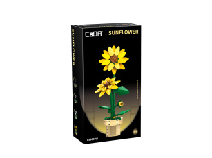 Конструкторы CaDA Technic C59030W Подсолнух в горшке, фото 2