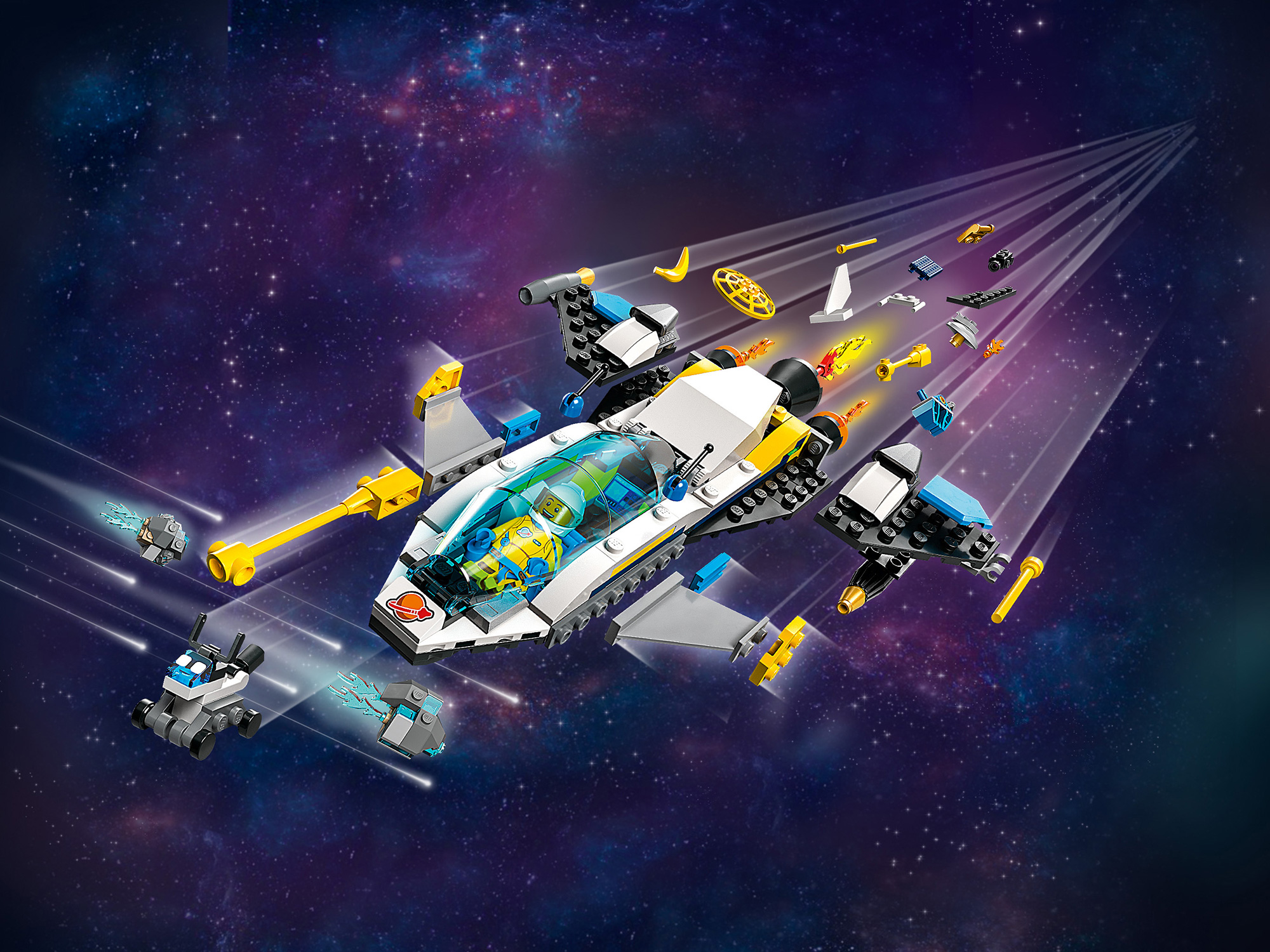 Конструктор LEGO City (Сити) 60354 Космическая миссия для исследования ...