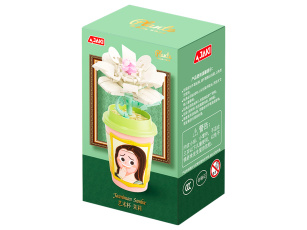 Конструкторы JAKI DK021-5 Арт-стакан: Жасмин, фото 2