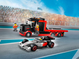Конструкторы LEGO City 60493 Выставочный грузовик F1 с болидом Audi, фото 1