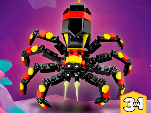 Конструкторы LEGO Creator 31159 Дикие животные: удивительный паук, фото 1