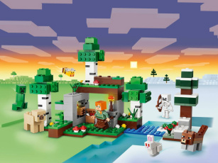 Конструкторы LEGO Minecraft 21593 Путешествие первой ночи, фото 1