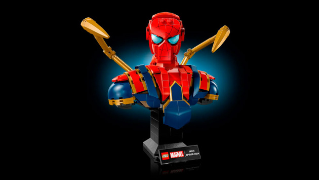Конструкторы LEGO Super Heroes 76326 Бюст Железного Человека-паука, фото большое