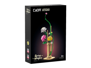 Конструкторы CaDA C59023W Цветочная композиция 3-в-1 - Весна, фото 2