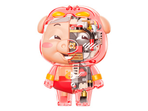 Конструкторы JAKI JK6808 Поросёнок-киборг, фото 1