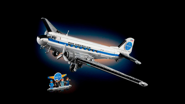Конструкторы LEGO Icons 11378 Авиалайнер Douglas™ DC-3™ PAN AM®, фото большое