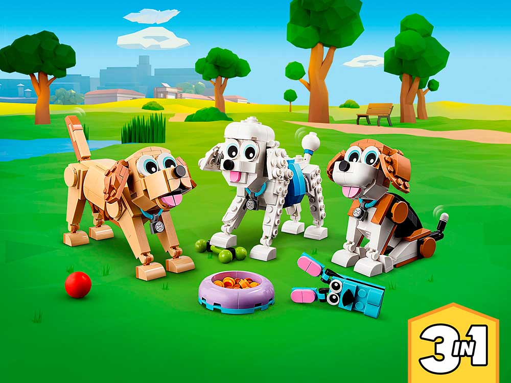 Конструктор LEGO Creator (Креатор) 31137 Очаровательные собаки - купить ...