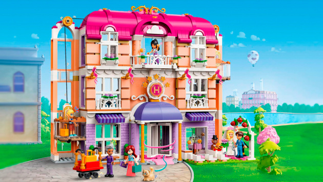 Конструкторы LEGO Friends 42704 Гранд-отель Хартлейк-сити, фото большое