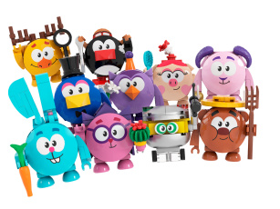 Конструкторы Brick Labs Смешарики AB-1511 Собери их все, фото 1