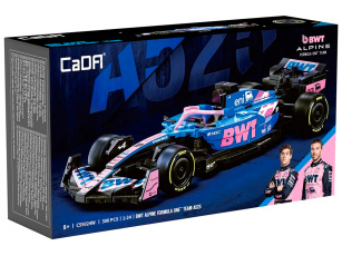 Конструкторы CaDA C55024W Гоночный болид BWT Alpine Formula One Team A525 1:24, фото 2