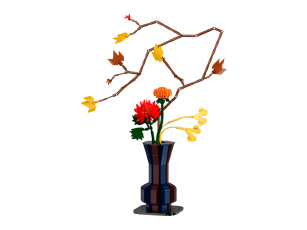 Конструкторы CaDA Technic C59025W Цветочная композиция 3-в-1 - Осень, фото 1