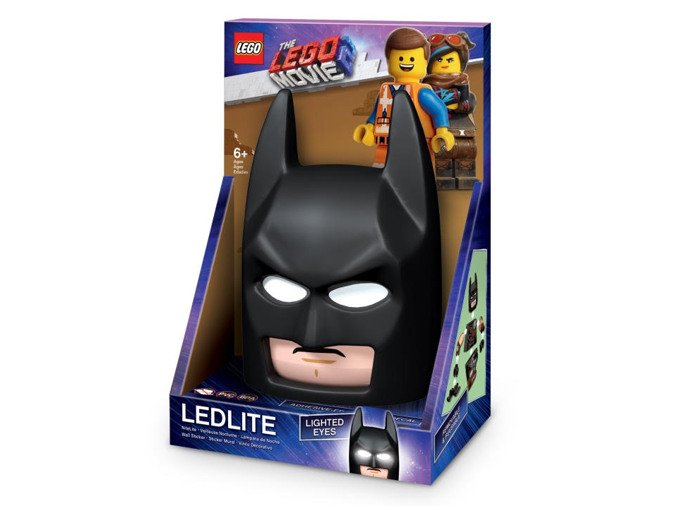 

Настенный фонарик LEGO, Настенный фонарик LEGO Movie 2 Бэтмен
