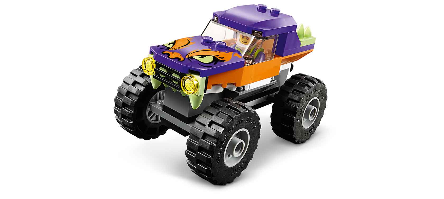 Конструктор lego city great vehicles монстр трак 60251 сколько деталей