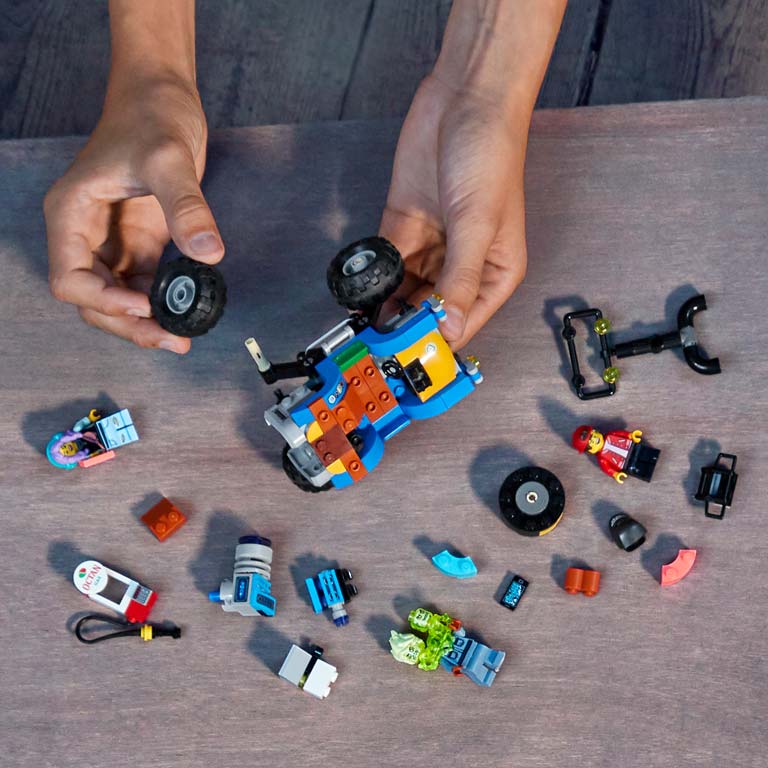 Конструктор 70428 Пляжный багги Джека LEGO - купить в Сети магазинов ...