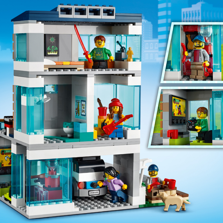 Конструктор City (Сити) 60291 Семейный дом LEGO® (ЛЕГО) - купить в Сети ...