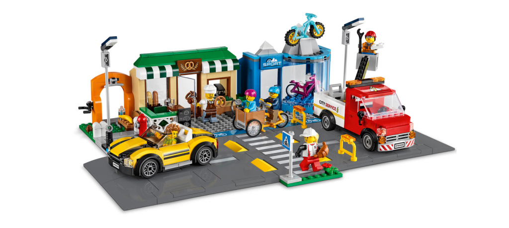 Конструктор LEGO City (Сити) 60306 Торговая улица - купить в Сети ...