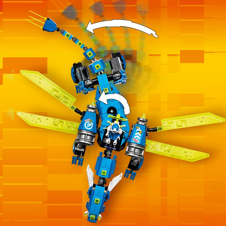 Конструктор Ninjago (Ниндзяго) 71711 Кибердракон Джея LEGO® (ЛЕГО ...