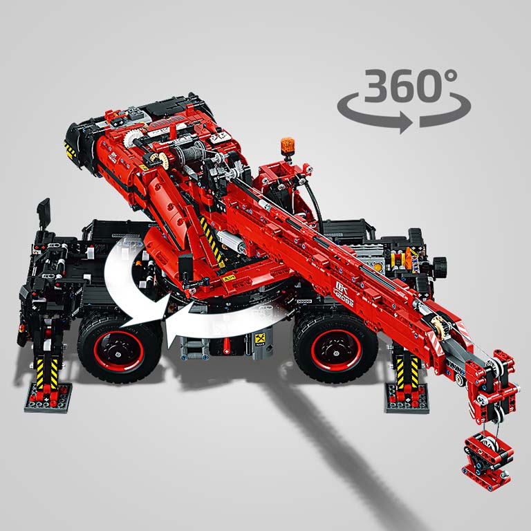 Конструктор Technic (Техник) 42082 Подъёмный кран для пересечённой ...