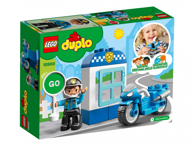 Конструктор DUPLO® (ДУПЛО) 10900 Полицейский мотоцикл LEGO - купить в ...
