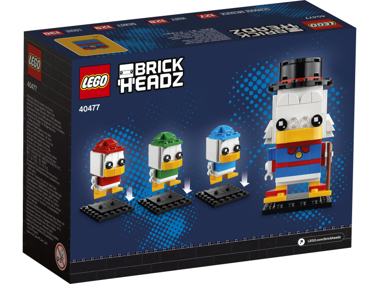 Сувенирный набор Скрудж Макдак, Билли, Вилли и Дилли 40477 LEGO ...