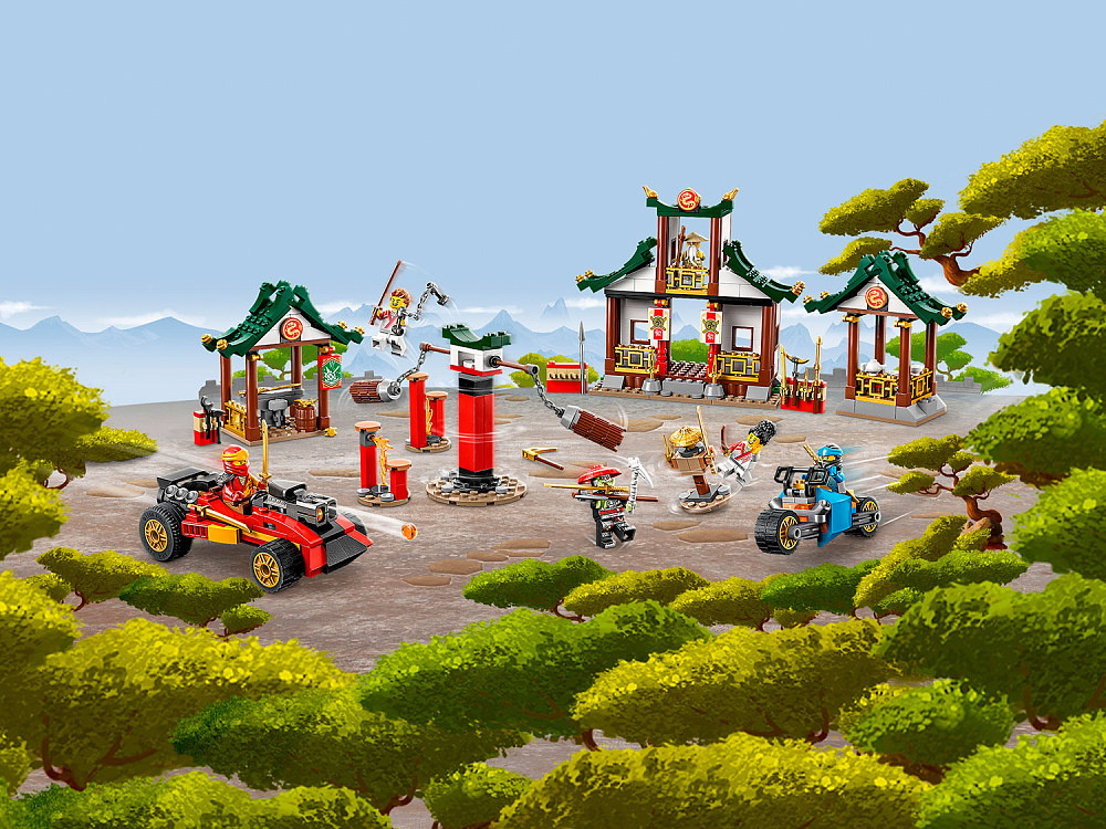 

Конструктор LEGO, Коробка ниндзя для творчества