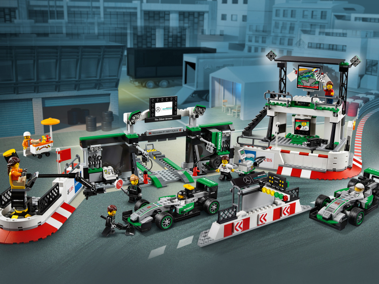 mercedes lego f1