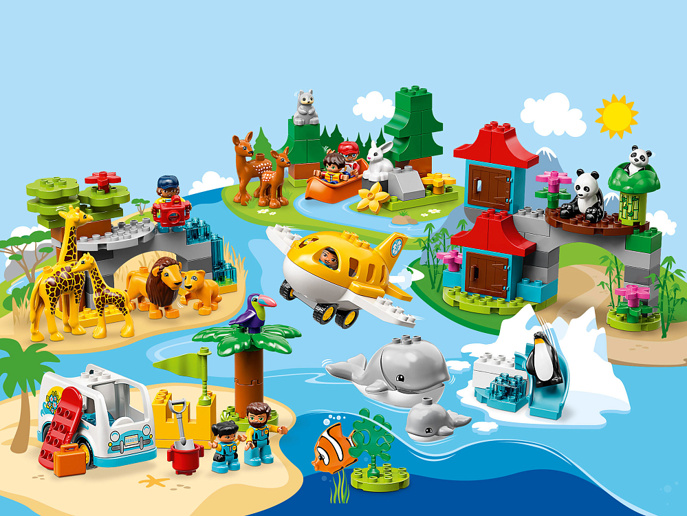 

Конструктор LEGO, Животные мира