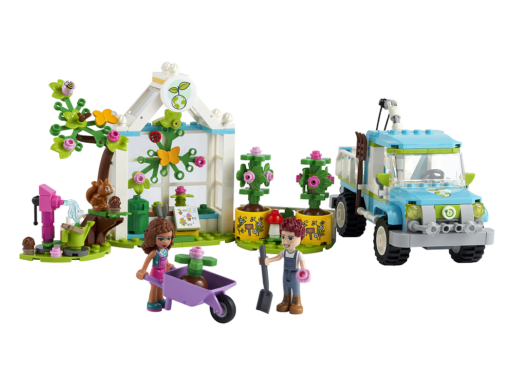 

Конструктор LEGO, Машина для посадки деревьев
