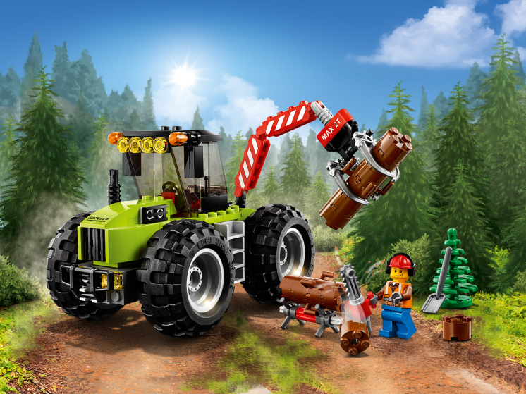 Конструктор City (Сити) 60181 Лесной трактор LEGO® (ЛЕГО) - купить в ...