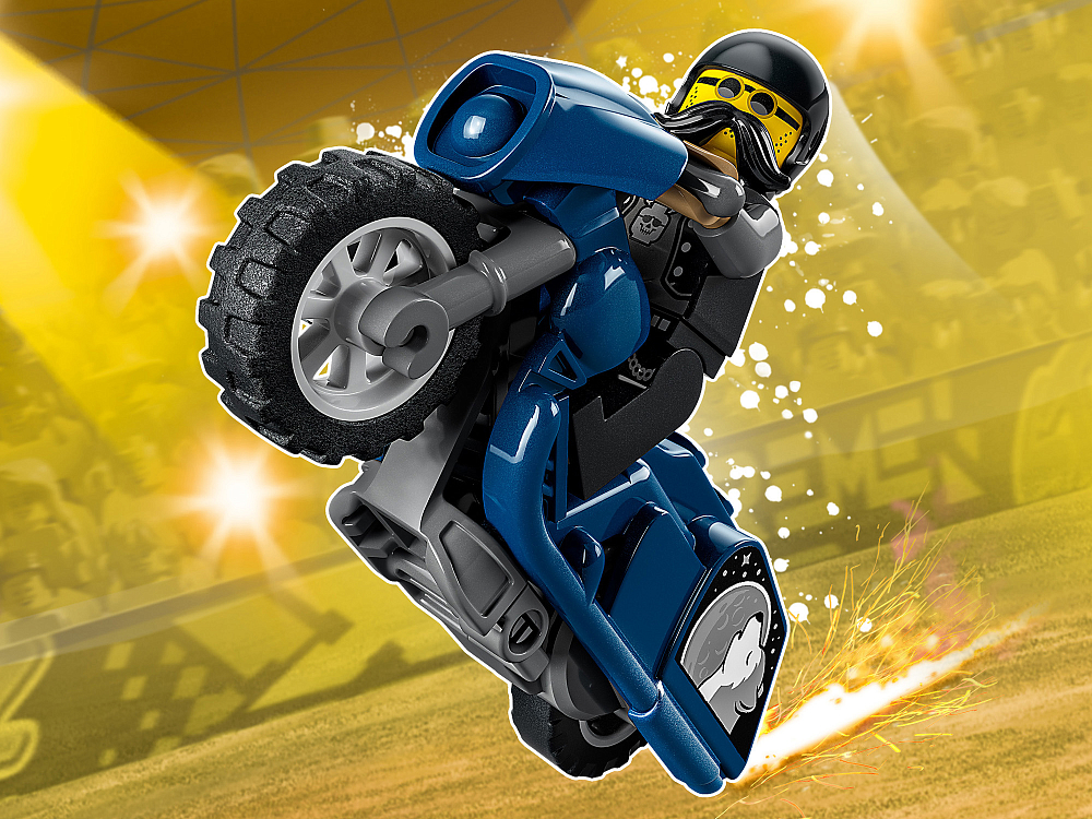 

Конструктор LEGO, Туристический трюковой мотоцикл