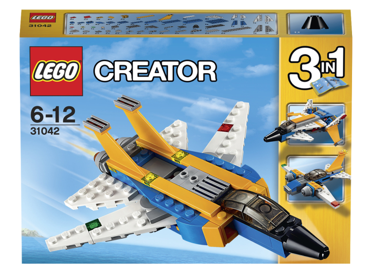 Конструктор Creator (Креатор) 31042 Реактивный самолет LEGO® (ЛЕГО ...