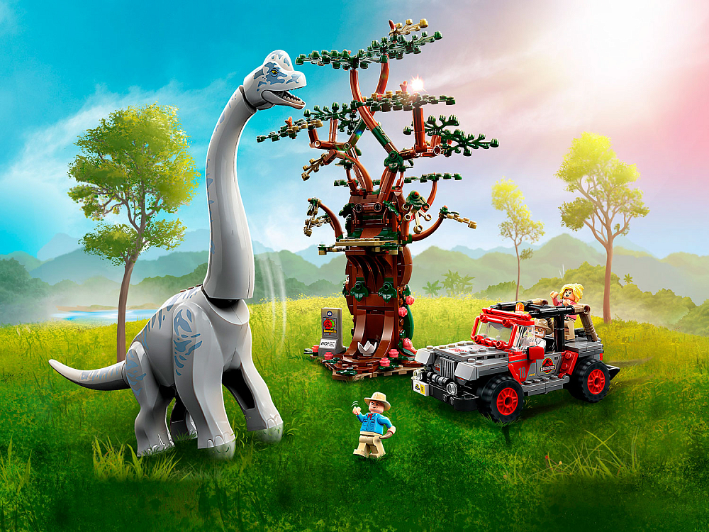 

Конструктор LEGO, Встреча с Брахиозавром