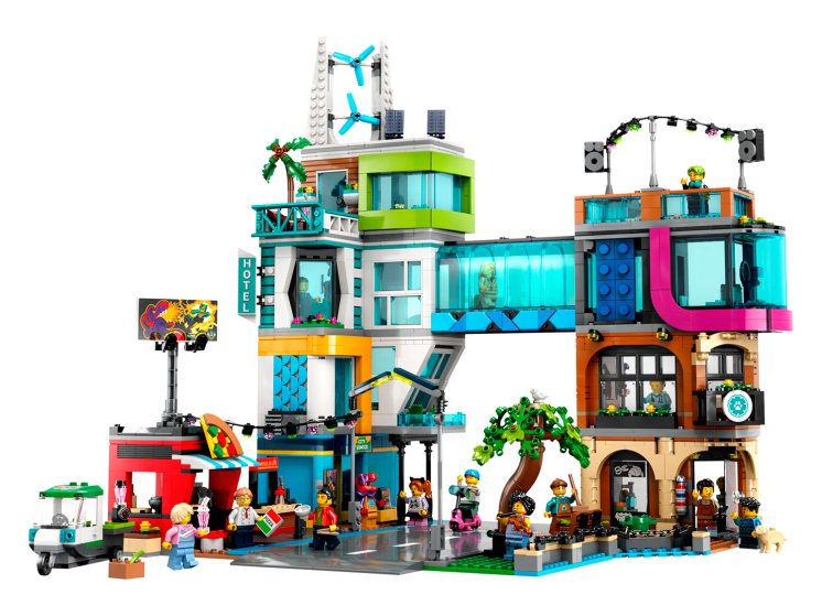 Конструктор LEGO City (Сити) 60380 Центр города - купить в Сети ...