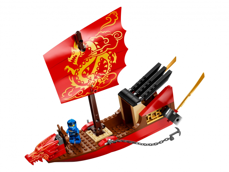 Конструктор Ninjago (Ниндзяго) 71749 «Дар Судьбы» Решающая битва LEGO ...