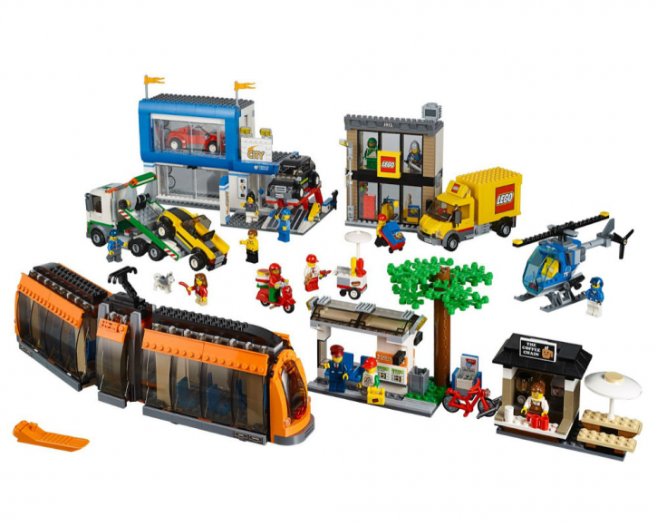 Конструктор City (Сити) 60097 Городская площадь LEGO® (ЛЕГО) - купить в ...