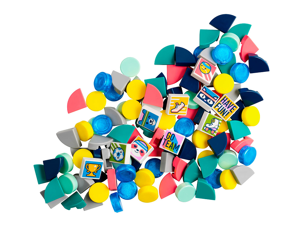 

Конструктор LEGO, Тайлы DOTS серия 7 — Спорт