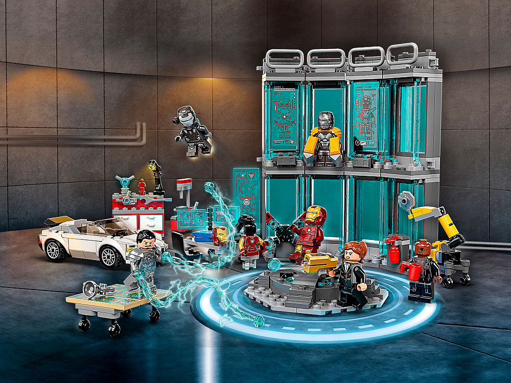 

Конструктор LEGO, Арсенал Железного человека