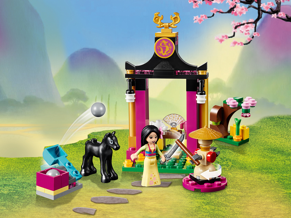 Конструктор princess. Лего Дисней Мулан. Лего 41151. Конструктор LEGO Disney Princess 41151 учебный день Мулан. LEGO Disney Princess Мулан.